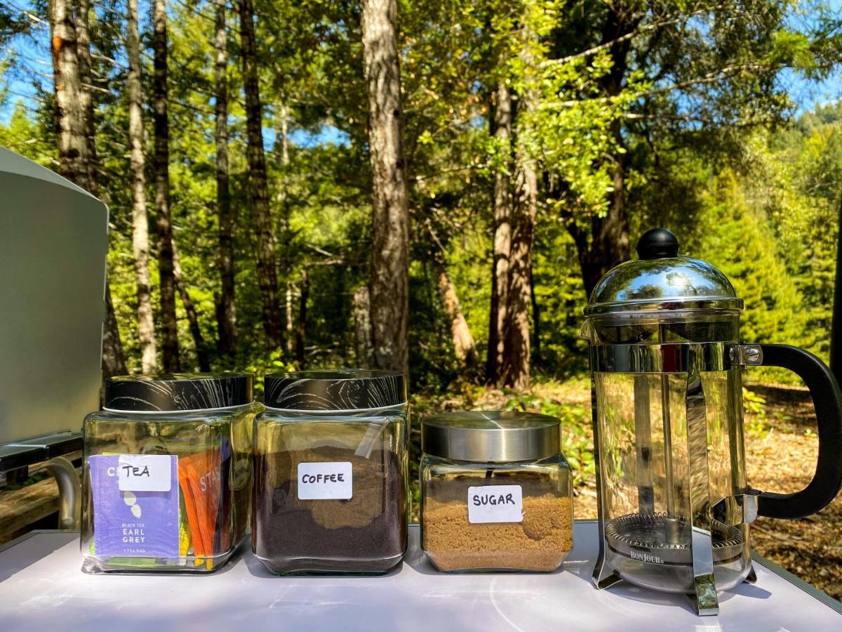فندق Glamping In The Redwoods With A Hot Tub! غاربرفيل المظهر الخارجي الصورة