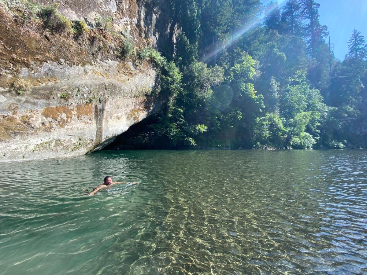 فندق Glamping In The Redwoods With A Hot Tub! غاربرفيل المظهر الخارجي الصورة